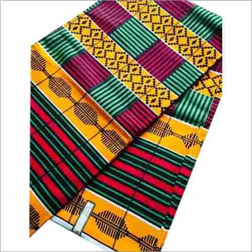 African Kente Fancy Wax Printed Fabric