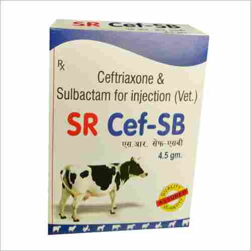 4.5gm Ceftriaxone and  Sulbactam For Injection