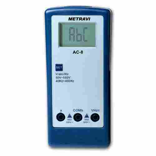 Metravi AC-8 Phase Sequence Indicator Electrical Tester