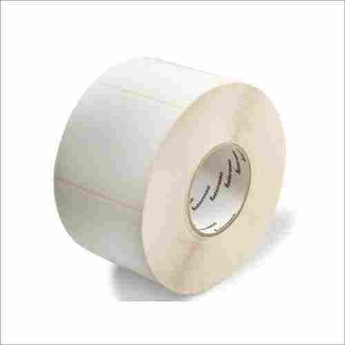 White Plain Barcode Thermal Label Roll