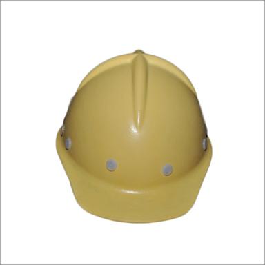 Yellow FRP Safety Helmet