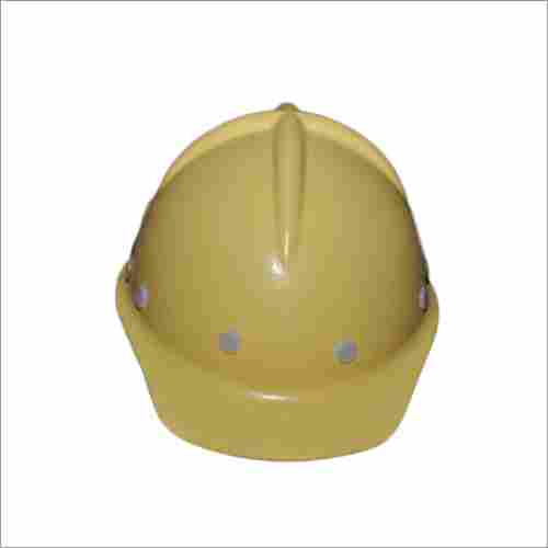 Yellow FRP Safety Helmet