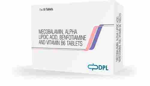 Mecobalamin Alpha Lipoic Benfotiamine And Vitamin B6 Tablets