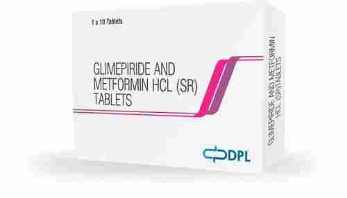 500 Mg Glimepirid And Metformin Hcl (Sr) Tablets