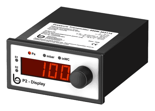 Digital differential pressure gauge 990