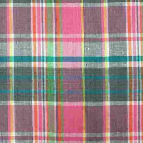 Cotton Made in Africa Certified Yarn Dyed Checked fabric