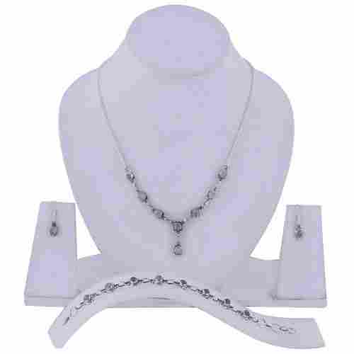 Rainbow Natural Round Multistone 925 Sterling Solid Silver Handmade Jewellery Set