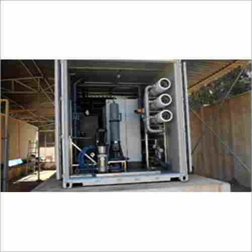 Industrial Containerized Water Treatment Plant