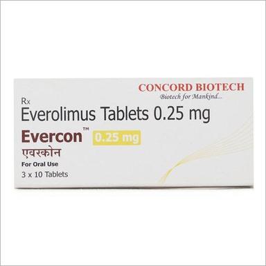 0.25 mg Everolimus Tablets