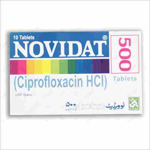 NOVIDAT_500mg Ciprofloxacin Hcl Tablets
