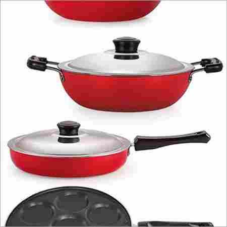 Nirlon Non Stick Aluminum Cookware Set