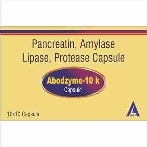 Pancreatin Amylase Lipase Protease Capsules