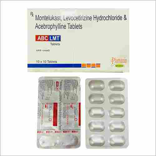 Montelukast Levocetirizine Hydrochloride And Acebrophylline Tablets