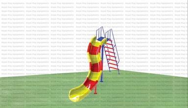 Frp Royal Zig Zag Slide Playground Slides For Kids