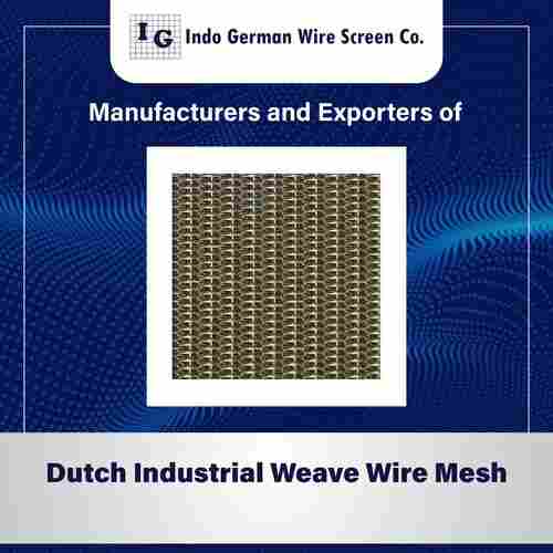 Dutch Industrial Weave Wire Mesh