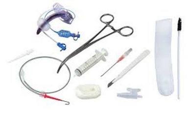 Percutaneous Tracheostomy Kit Use: Hospital