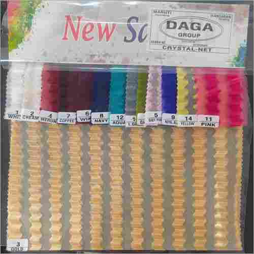 Dyed Net Curtain Fabric