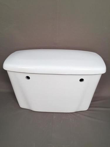 White Toilet Flush Tank