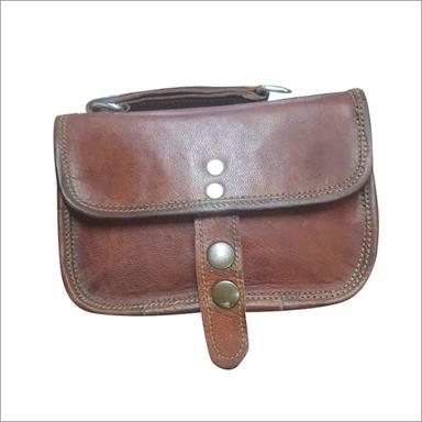 Brown Single Fold Leather Ladies Wallet