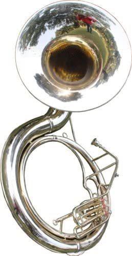 Queen Brass Sousaphone 25 Valve Big Tuba Made