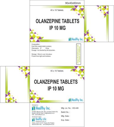 Olanzepine Tablets Generic Drugs