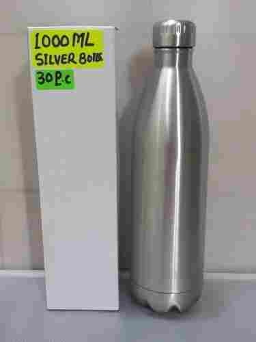 Silver Hot And Cold Water Bottle