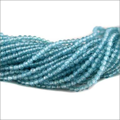 Light Blue 14 Inches Natural Apatite Micro Faceted Beads