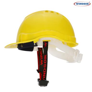 Yellow Windsor Air Vents Ratchet Safety Helmets
