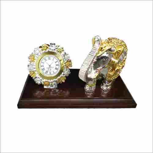Golden plated Table Top Watch Gift