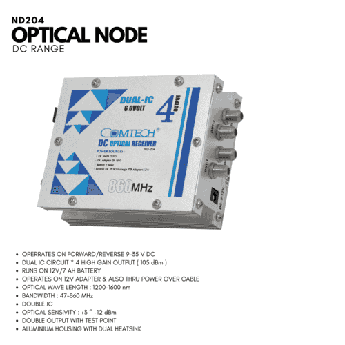 Optical Node DC Range ND 204