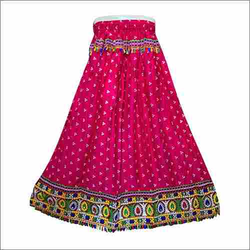 Ladies Bandhej Print Skirt