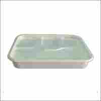 Bio Degradable Disposable 4 Compartment Meal Tray Lid