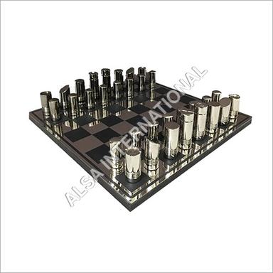 Metal Players Durable Chess Board Age Group: All