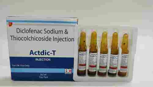 Diclofenac & Thiocolchicoside Injection