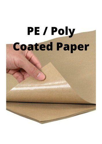 Moisture Proof Brown Poly Coated Kraft Paper
