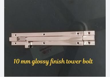 10 mm Glossy Finish Tower Bolt