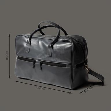 Black Duffle Bag Design: Plain