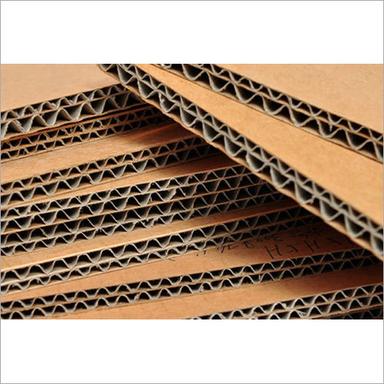 Rectangular Brown Corrugated Cardboard