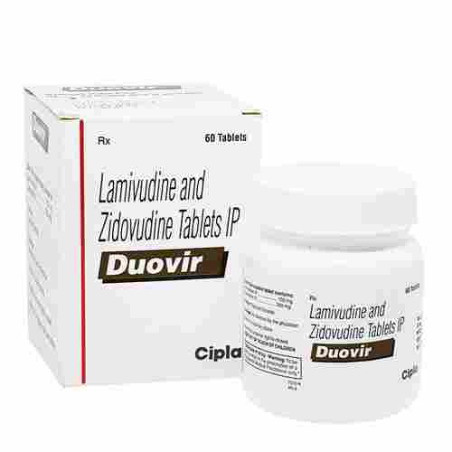 Duovir Tablet (Lamivudine 150mg + Zidovudine 300mg)