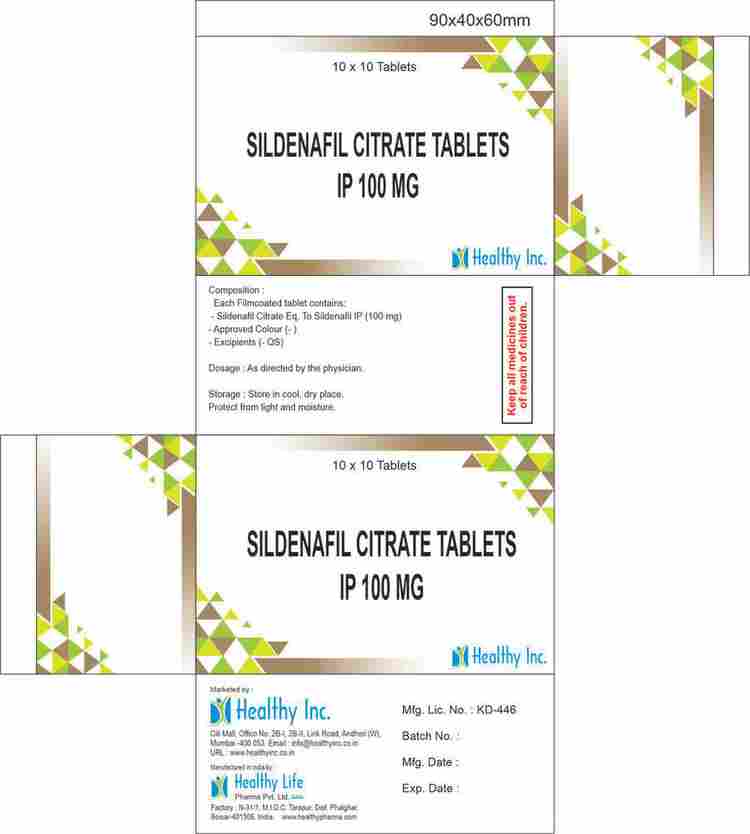 Sildenafl Citrate Tablets