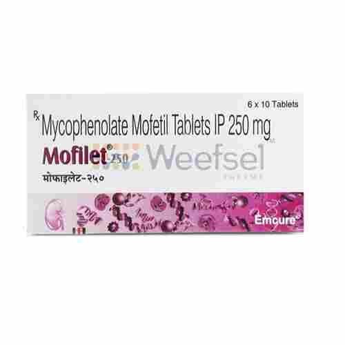 Mofilet 250 (Mycophenolate Mofetil 250mg)