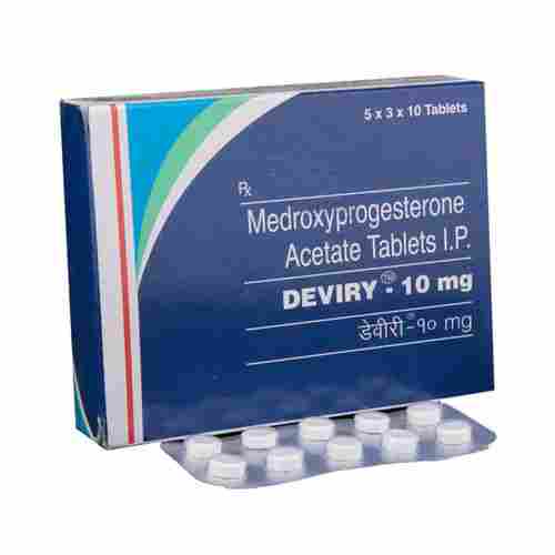 Medroxyprogesterone Acetate Tablets I.P. ( Deviry 10 mg)