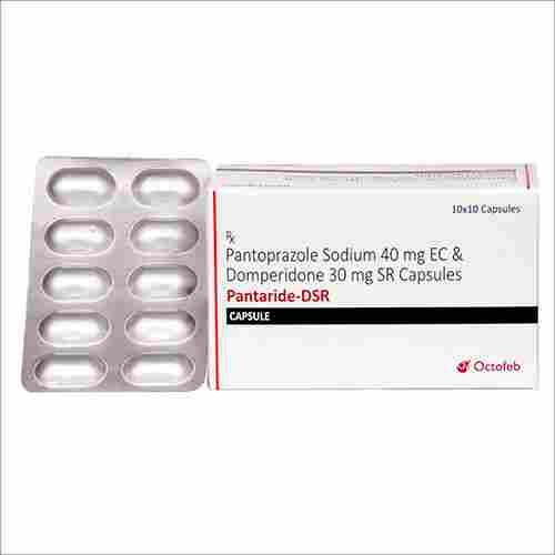 Pantoprazole Sodium 40 mg EC and Domperidone 30 mg SR Capsules