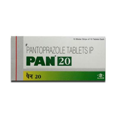 Pantoprazole Tablets I.P. 20 Mg (Pan) General Medicines