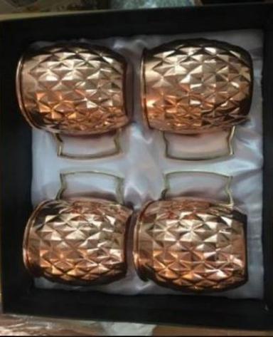 4 Copper Diamond Mule Mug In Gift Box