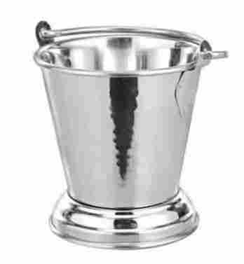 Stainless Steel Hammered Serving Bucket