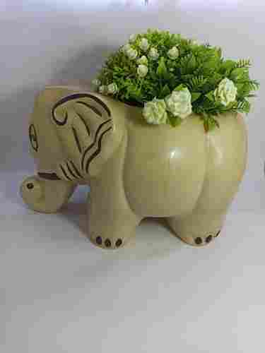 Ceramics Elephant Shape Pot