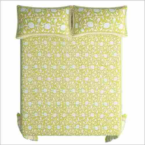 Traditional Floral Double Bed Bedsheet
