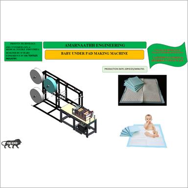 Manual Disposable Underpad Making Machine