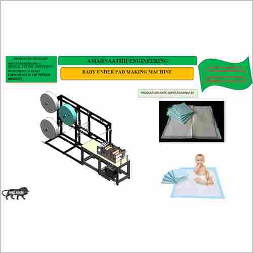Disposable Underpad Making Machine